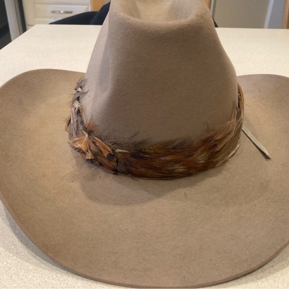 cowboy hat from Sheplers. Size 7 1/2 in very good condition. PRICE FIRM